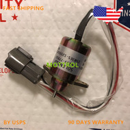 M810324 New Fuel Shut-Off Solenoid For John Deere Jd 4105 3038E 3036E 3032E 3203