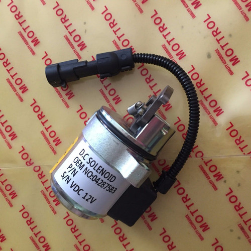 Fuel Shut-Off Solenoid 0428-7583 In USA Deutz 0428-7116 For Deutz 1011 and 2011 Engines Replaces