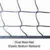 Maxi-Net Portable Tennis Net - Patented Oval Tube System