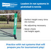 PickleNet Mini - Patented Oval Tube System