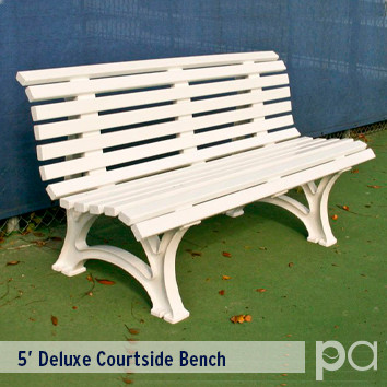 5' Deluxe Courtside Bench - OnCourt OffCourt