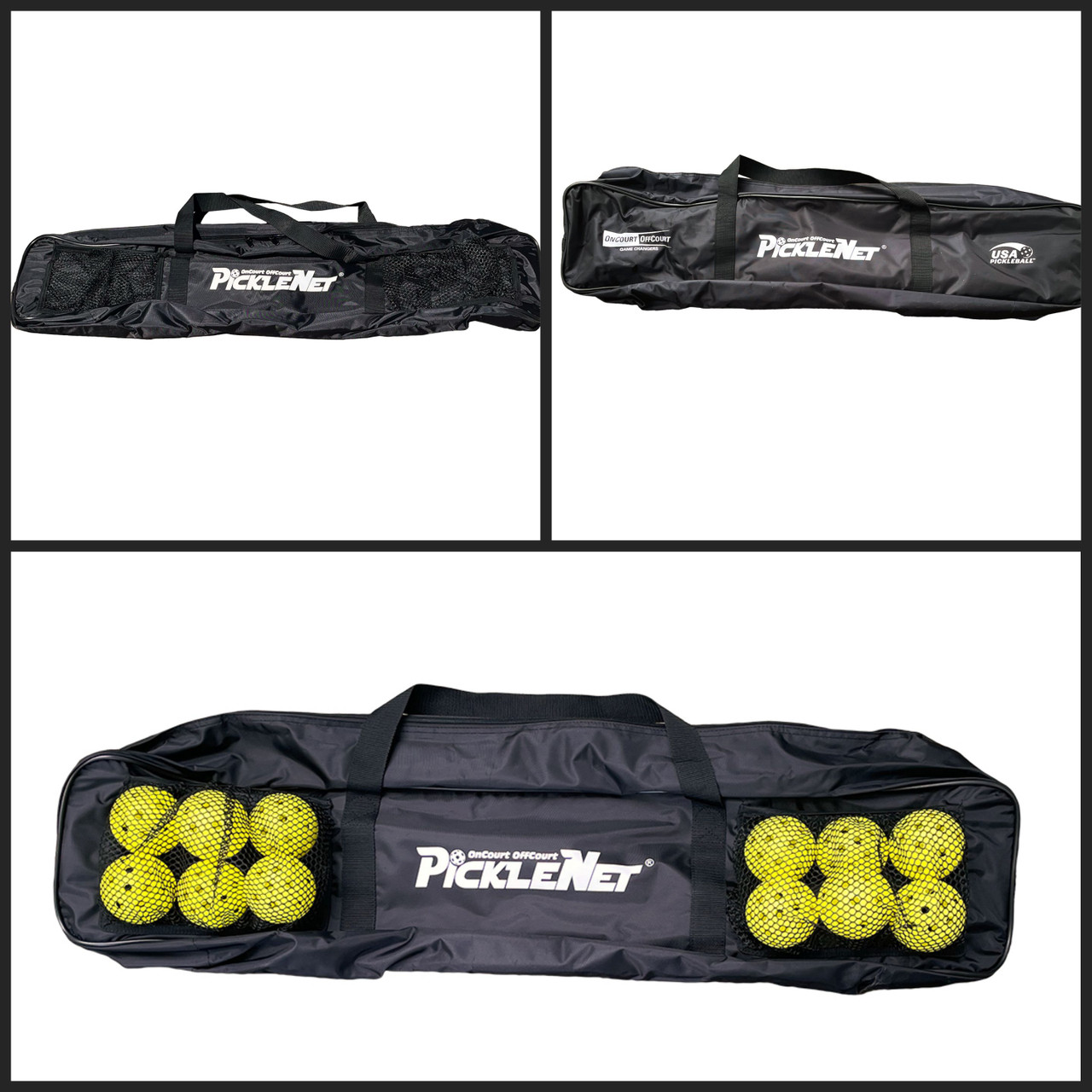 Best Portable Pickleball Net System - Picklenet Oval Poles