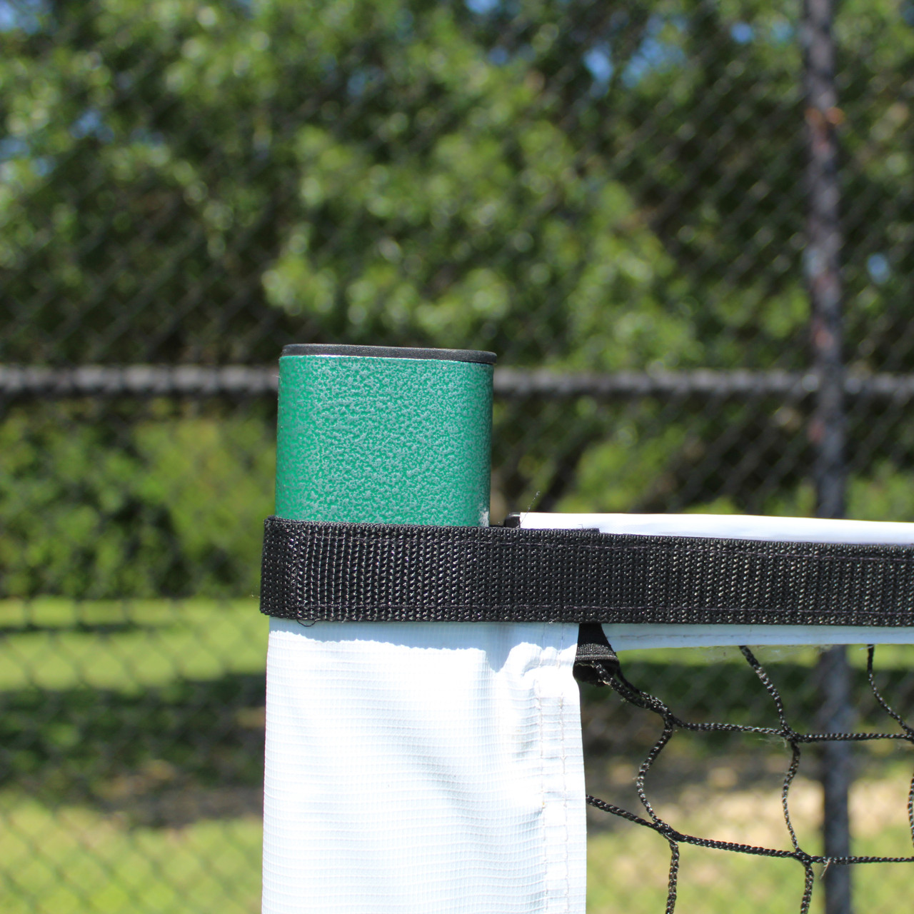 Roll-a-Net Portable Tennis Net - Patented Oval Tube System