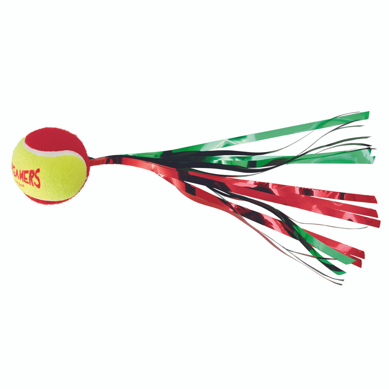 Tennis ball with tail discount