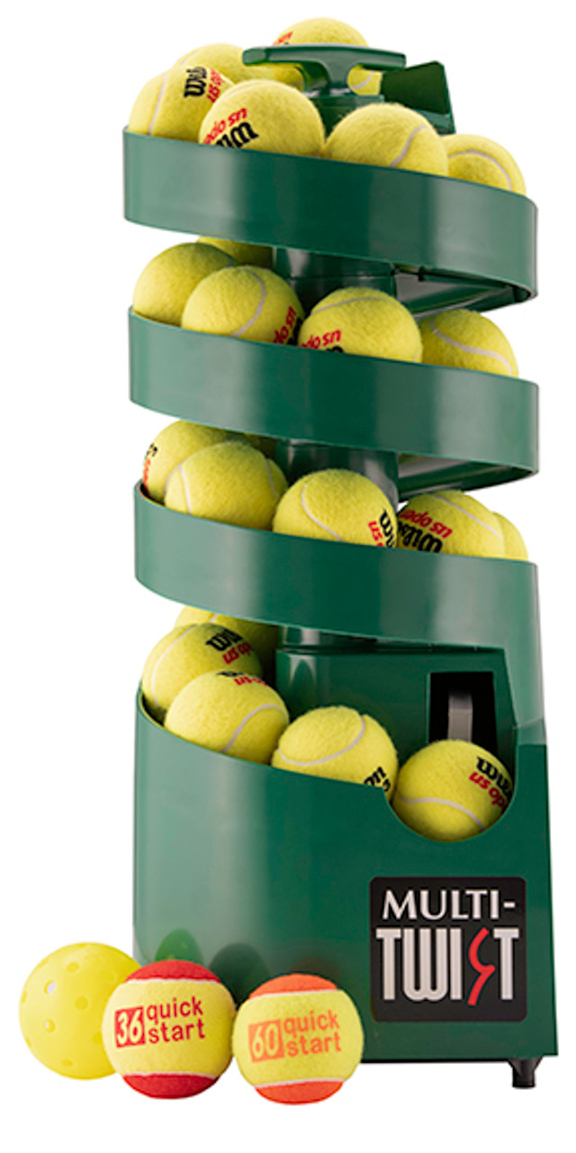 Multi-Twist Ball Machine for Tennis and Pickleball