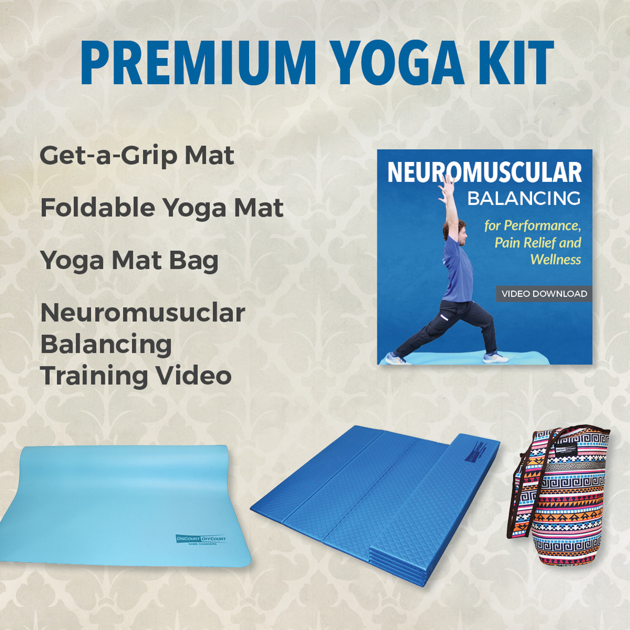 Premium Yoga Kit  OnCourt OffCourt