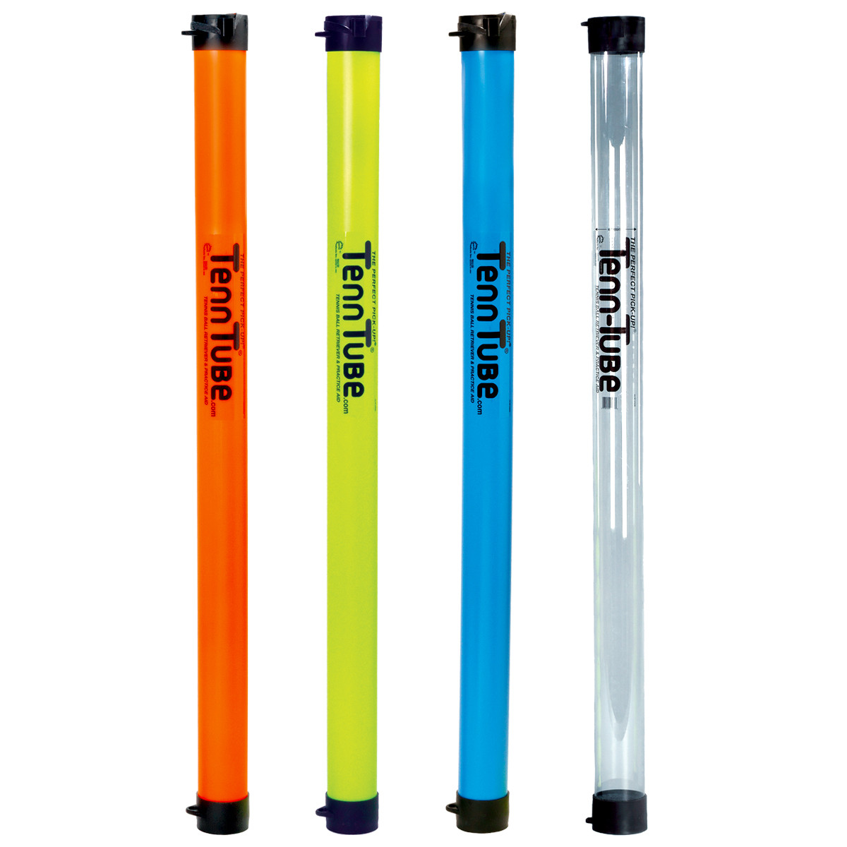 Tourna Tennis Tube Raccattapalle | Contiene 21 Palline | Raccoglie Palline Grandi E Regolamentari Con Gancio
