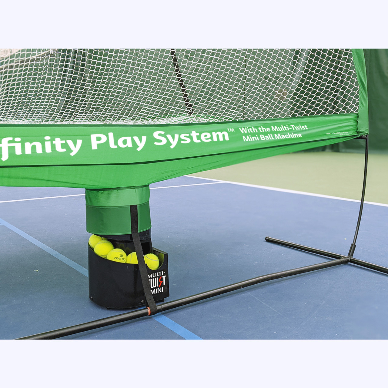 Infinity Play System with the Multi-Twist Mini Ball Machine 