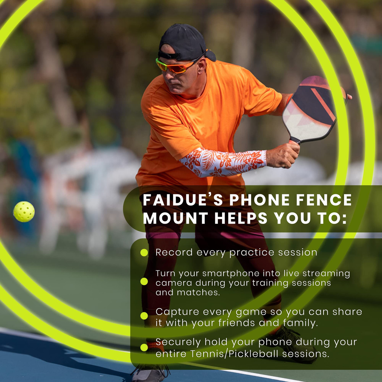 Faidue Phone Mount - OnCourt OffCourt
