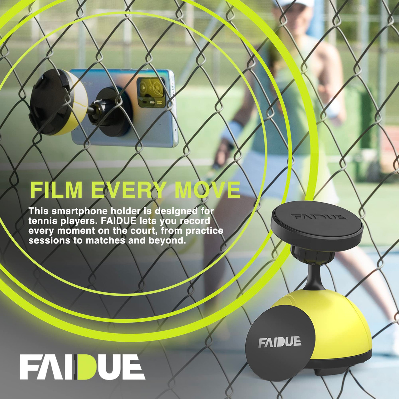 Faidue Phone Mount - OnCourt OffCourt