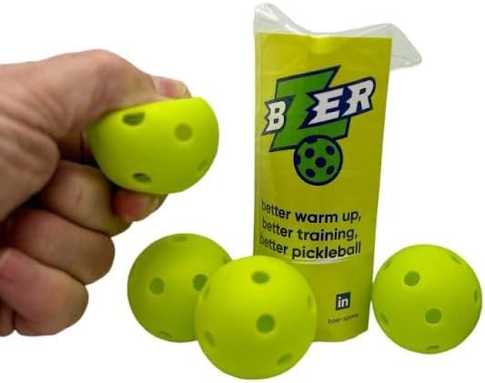 BZER Mini Pickleball (sleeve of 3) - OnCourt OffCourt