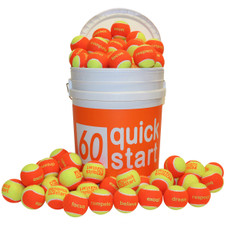 Quick Start 60 - Youth Orange Felt Balls with Slogans