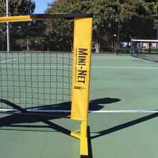 Mini-Net Portable Tennis Net - Patented Oval Tube System