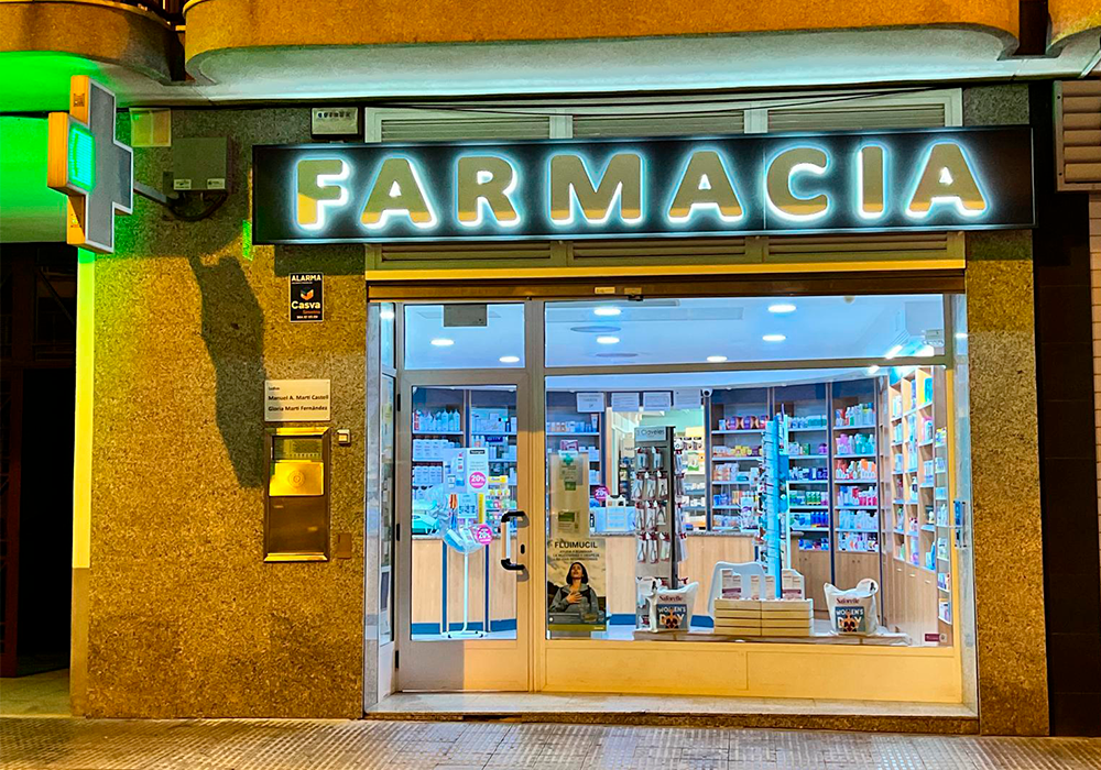 imagen fachada Farmacia Martí Benicassim