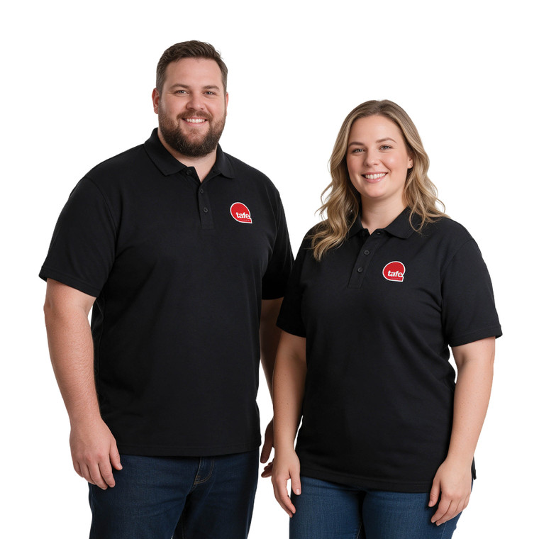 Plus Size Unisex Nursing Polo