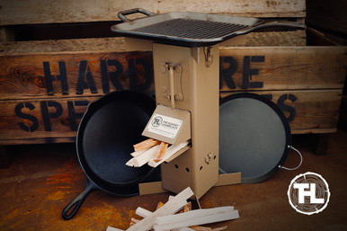The Hungry Lumberjack Bullet Wood Stove