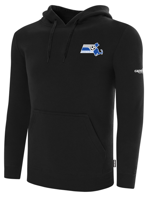 MASSACHUSETTS STATE REFEREE COMMITTEE BASICS FLEECE HOODIE BLACK - MSRC