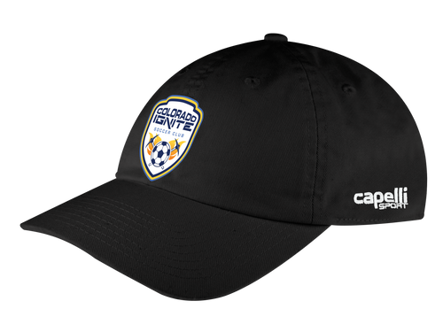 COLORADO IGNITE TEAM CLASSIC BASEBALL CAP BLACK WHITE