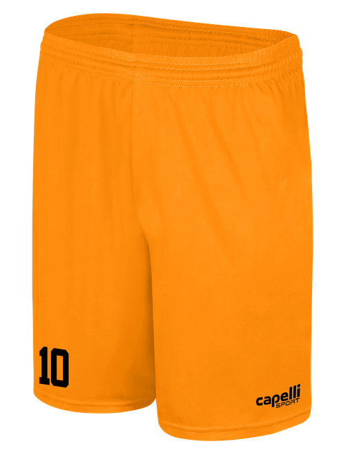 COLORADO IGNITE CS II GOALKEEPER MATCH SHORTS NEON ORANGE BLACK