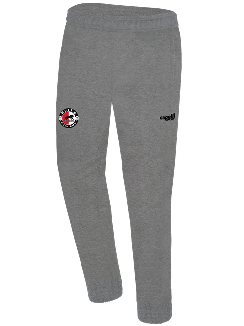 ELITE SA BASICS I FLEECE SWEATPANT LIGHT HEATHER GREY BLACK