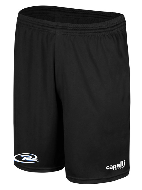 FLORIDA  RUSH TEAM MATCH SHORTS  BLACK WHITE