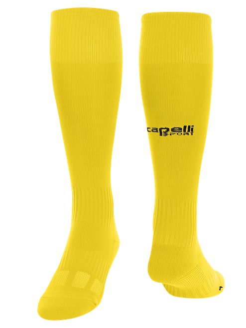 CS REFEREE SOCKS  REFEREE YELLOW  BLACK - KRDC