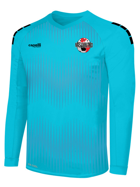 NASA UNITED MADISON STATIC II LONG SLEEVE GOALKEEPER JERSEY  TURQUOISE