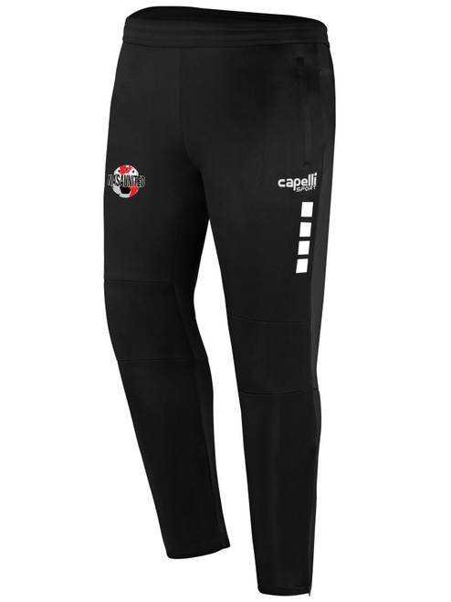 NASA UNITED UPTOWN TRAINING PANTS BLACK WHITE