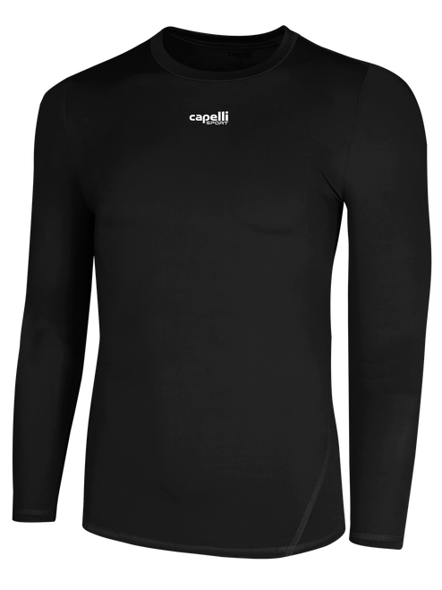 CHAOS FC LONG SLEEVE PERFORMANCE TOP BLACK