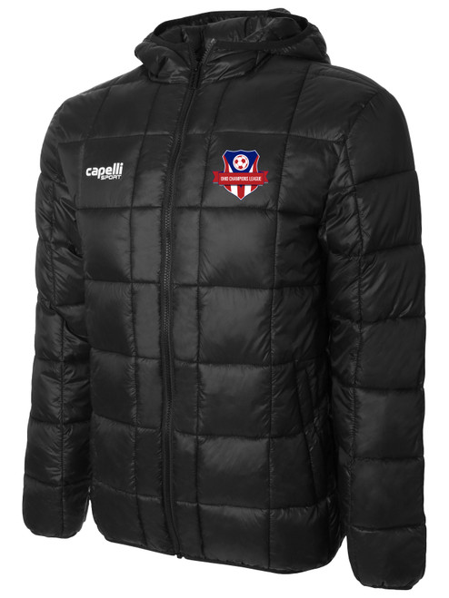 REFEREE BASICS LIGHT WEIGHT JACKET BLACK WHITE - OCL
