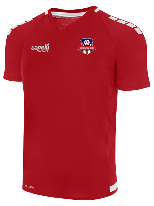 REFEREE UPTOWN V-NECK TRAINING TOP RED  - OCL