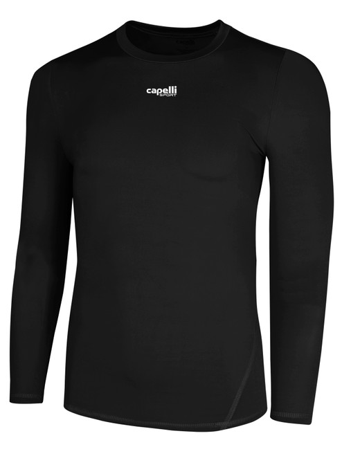 NORTHEAST UNITED PREMIER SC LONG SLEEVE PERFORMANCE TOP BLACK