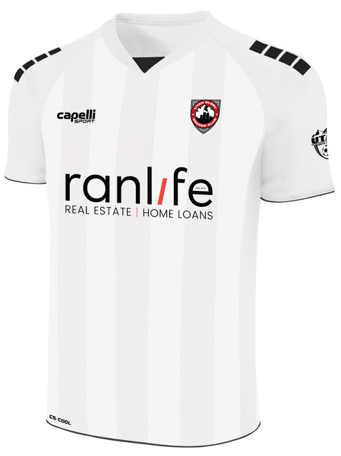 UTAH GLORY CONDOR III MATCH JERSEY WHITE BLACK