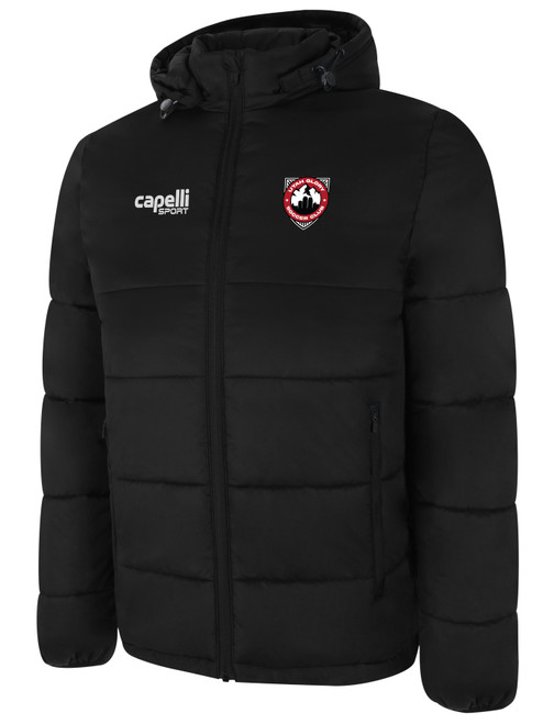 UTAH GLORY BASICS WINTER JACKET BLACK WHITE