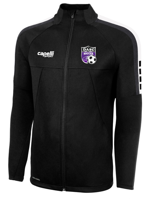 DILLSBURG SC MADISON TRAINING JACKET BLACK WHITE