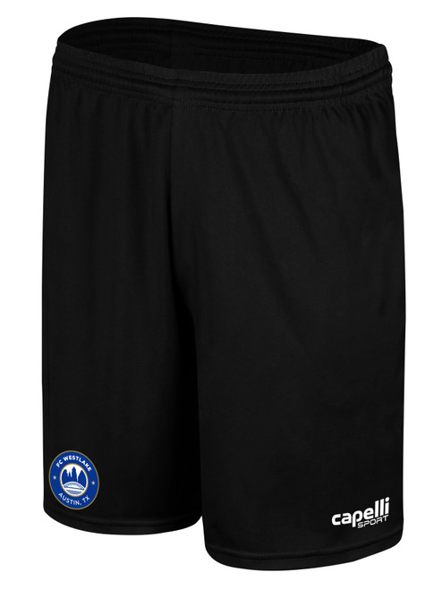 FC WESTLAKE ELITE CS II GOALKEEPER SHORTS BLACK WHITE -KIT