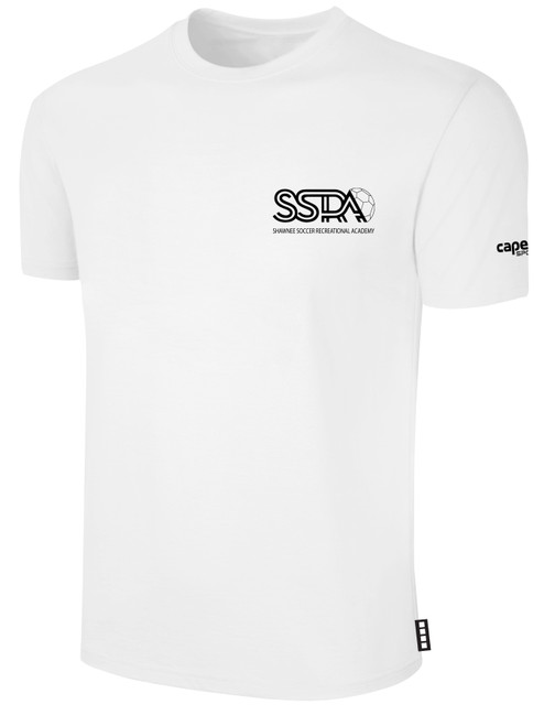FC ALLIANCE  SHORT SLEEVE COTTON T-SHIRT FC ALLIANCE WEARERS LEFT CHEST WHITE BLACK