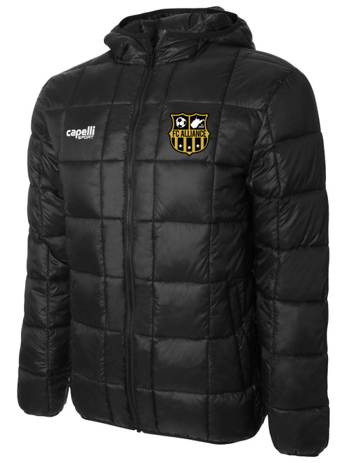 FC ALLIANCE  BASICS LIGHT WEIGHT JACKET BLACK WHITE