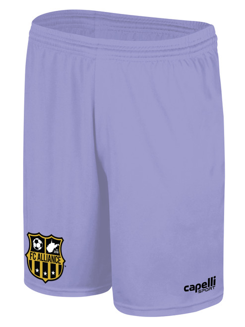 FC ALLIANCE CS II GOALKEEPER SHORTS LAVENDER BLACK