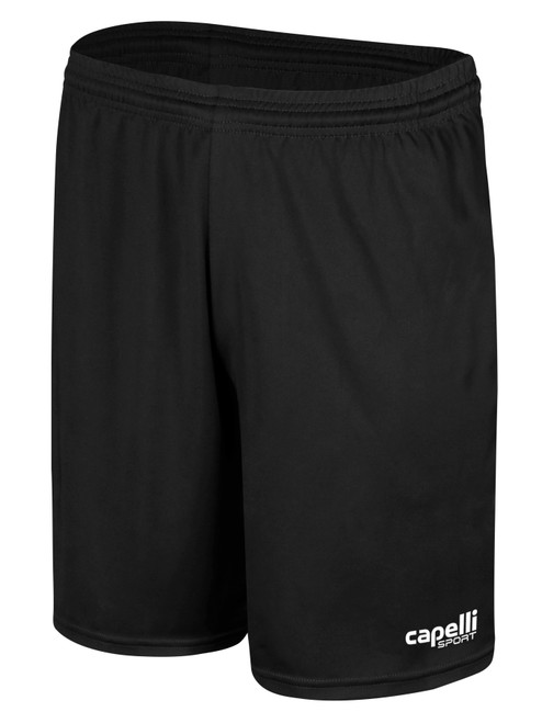 HARPOS FC TEAM MATCH SHORTS BLACK WHITE
