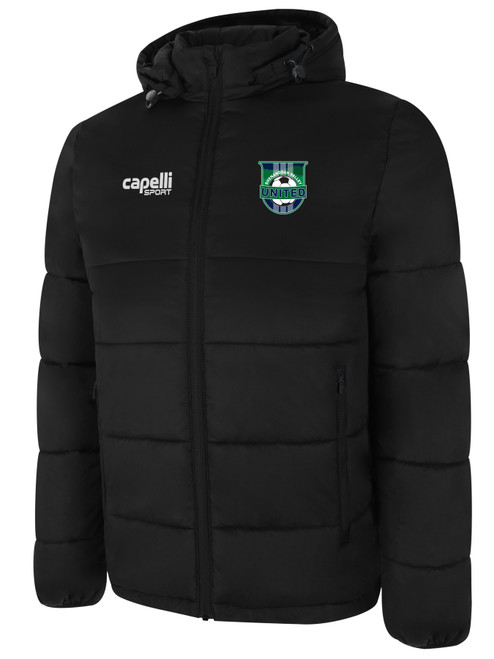 SHENANDOAH VALLEY BASICS WINTER JACKET BLACK WHITE