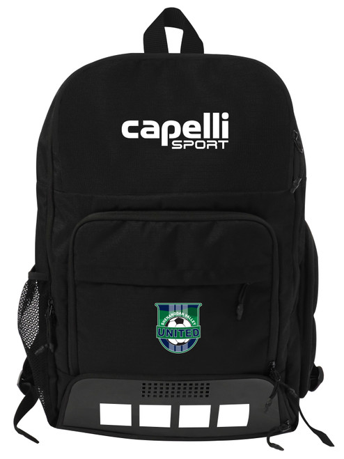 SHENANDOAH VALLEY PITCH I TEAM BACKPACK BLACK WHITE