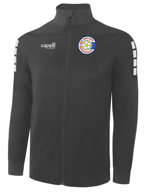 REFEREE  TRIBECA TRAINING JACKET DARK GREY - NYS