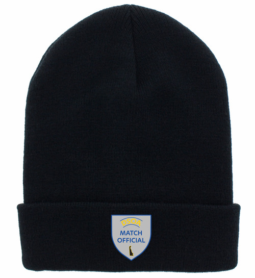 REFEREE CS II CUFF KNIT BEANIE BLACK - DSOA