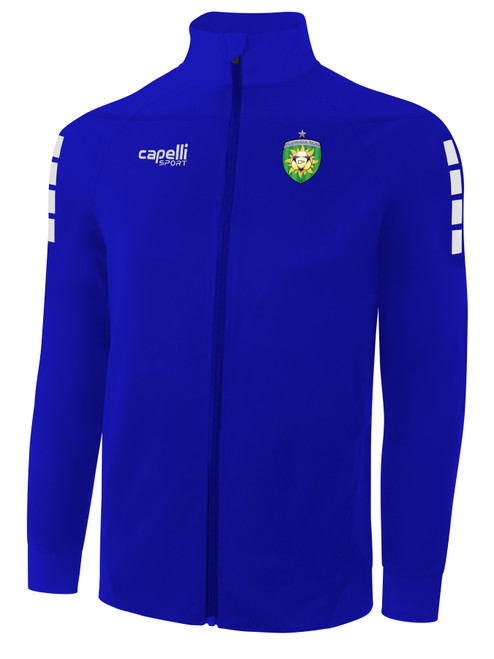 REFEREE TRIBECA TRAINING JACKET ROYAL BLUE WHITE - FLORIDA SUN