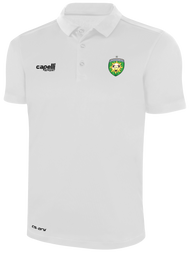 REFEREE CLASSIC POLY POLO WHITE BLACK - FLORIDA SUN