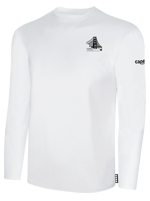 REFEREE BASICS LONG SLEEVE TEE SHIRT WHITE -HVSRA