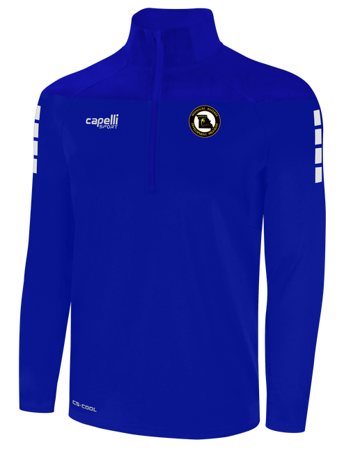 REFEREE TRIBECA 1/4 ZIP TRAINING JACKET ROYAL BLUE WHITE - MISSOURI