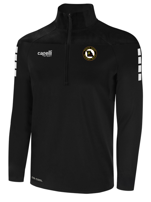 REFEREE TRIBECA 1/4 ZIP TRAINING JACKET BLACK - MISSOURI