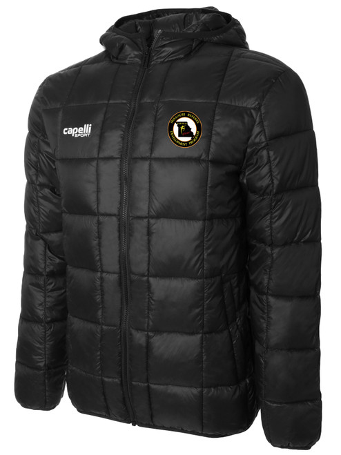 REFEREE BASICS LIGHT WEIGHT JACKET BLACK WHITE - MISSOURI